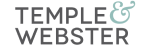Temple & Webster 标识浅色
