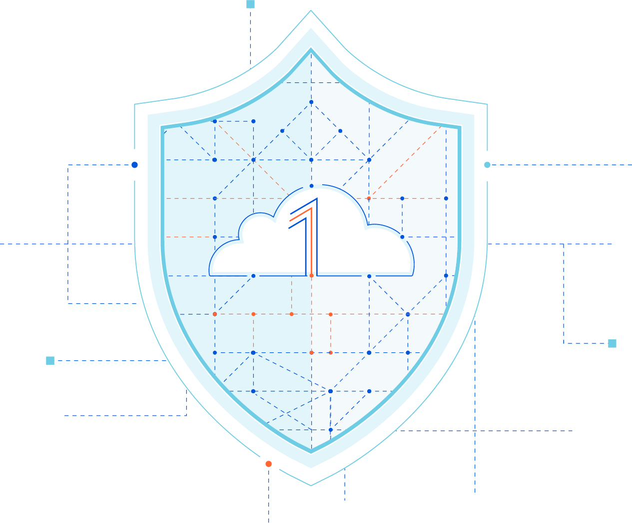 Cloudflare One Week 2022 - Hero Illustration