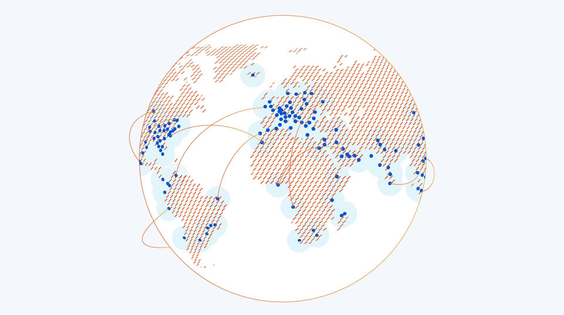 Búsqueda de amenazas con información procedente de más de 2,5&nbsp;millones de clientes de Cloudlare y nuestra presencia en más de 200&nbsp;ciudades de todo el mundo.
