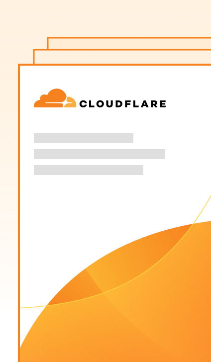 Scopri gli altri whitepaper nell'Hub di risorse di Cloudflare - miniatura

