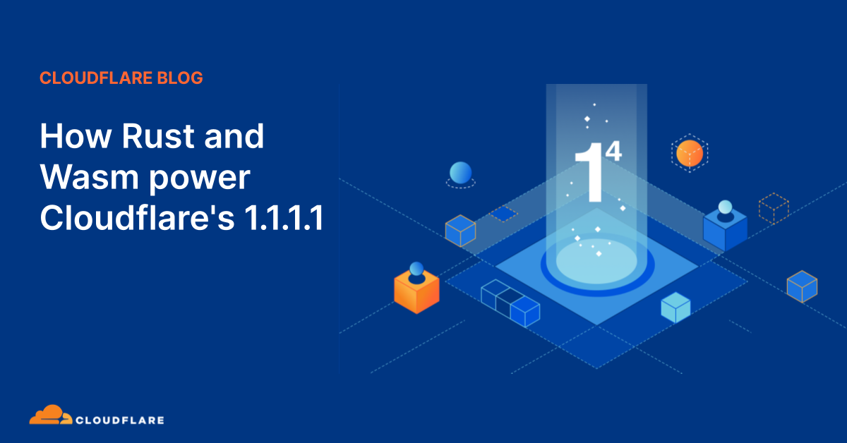 Cómo utilizamos Rust y Wasm en el solucionador 1.1.1.1 de Cloudflare