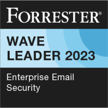 [ACQ+EXP] Q3'23 WEB - GBL - Forrester Wave: Enterprise Email Security - Wave Leader 2023 Badge