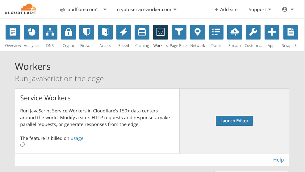 Workers Dashboard