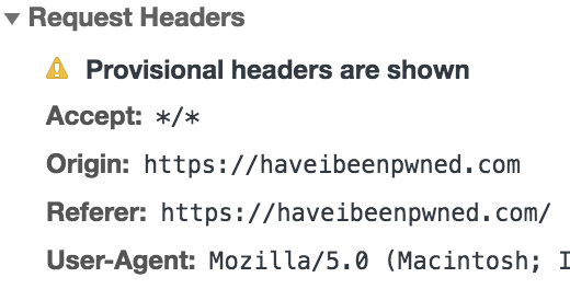 PwnedPasswords Headers