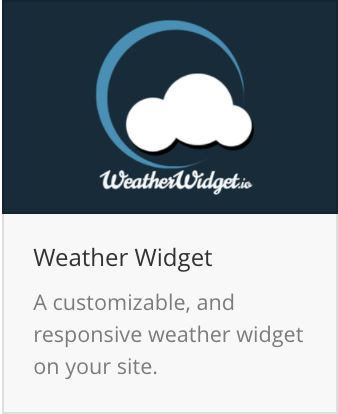 Weather Widget