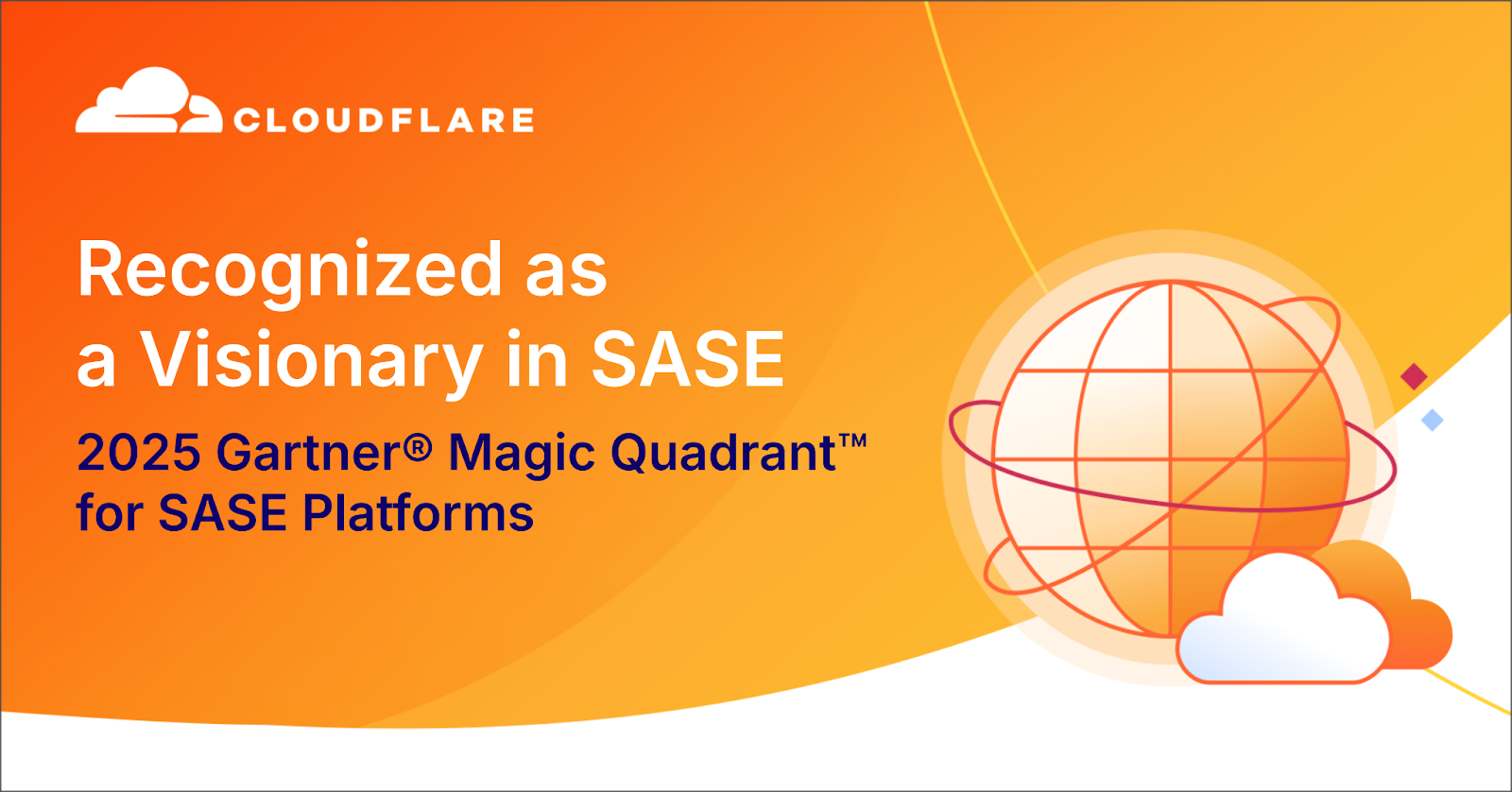 Cloudflare recognized as a Visionary in 2025 Gartner® Magic Quadrant™ for SASE Platforms