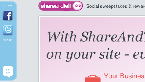 App: ShareAndTell Pro Makes Sweepstakes Easy