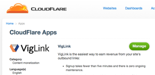 App a Day #1 - Increase your Site's Revenue with
VigLink