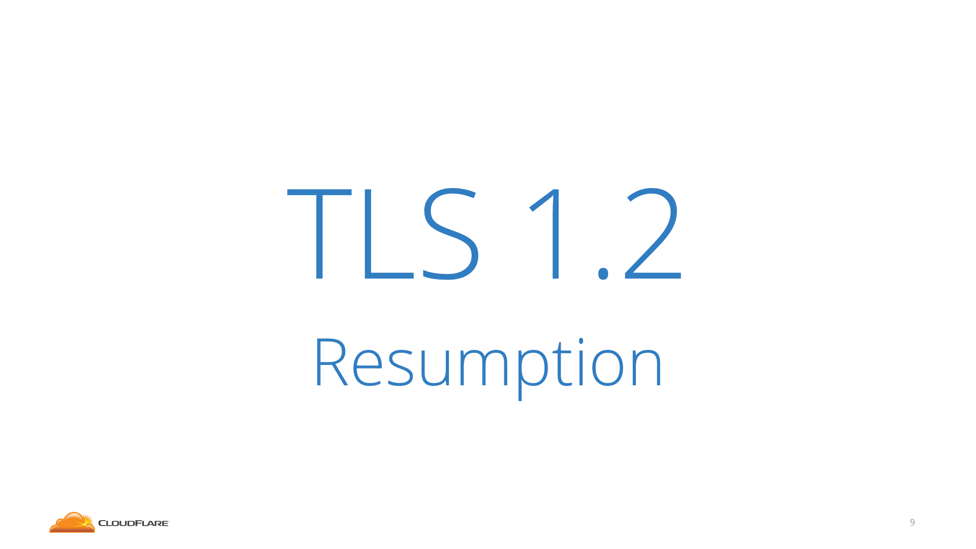 TLS 1.2 resumption