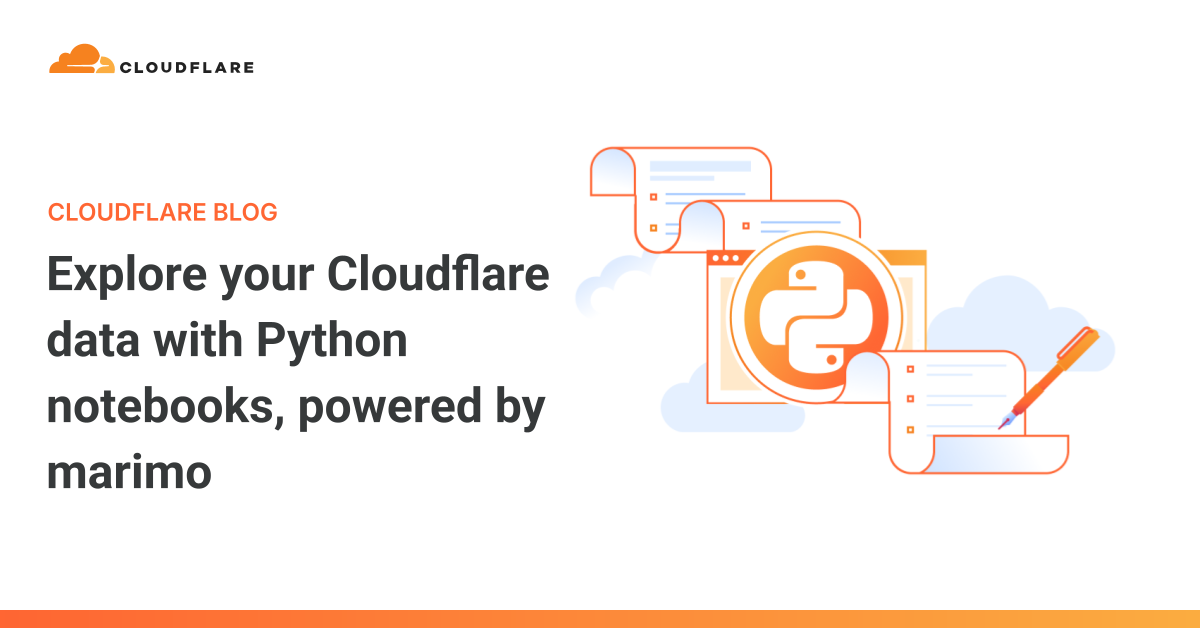 使用marimo的Python笔记本探索您的Cloudflare数据